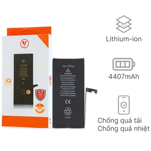 Linh kiện pin iPhone 15 Plus dung lượng chuẩn chính hãng Vmas