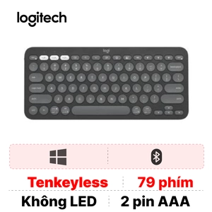 Bàn phím Bluetooth Logitech Pebble K380S
