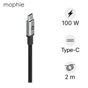 Cáp Mophie USB-C to USB-C 100W 2m