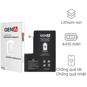 Thay pin iPhone 12 Pro Max dung lượng siêu cao chính hãng GENA