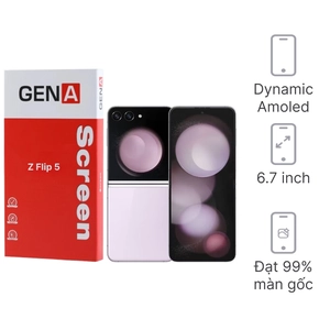 Linh kiện màn hình Samsung Galaxy Z Flip 5 rời mặt trong chính hãng GENA loại Pro