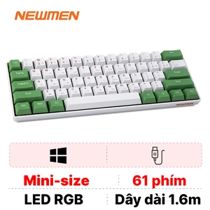 Bàn phím cơ không dây Newmen GM610DY