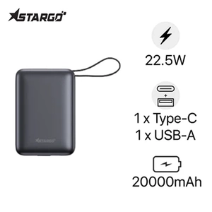 Pin sạc dự phòng Stargo Star X2 20.000mah
