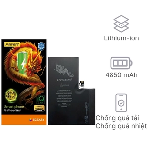 Linh kiện pin iPhone 13 Pro Max dung lượng siêu cao chính hãng Pisen