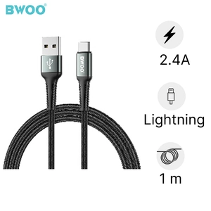 Cáp sạc nhanh BWOO Lightning X288L dài 1M