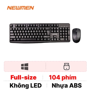 Combo bàn phím + chuột không dây Newmen K106