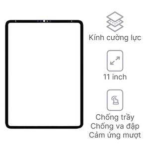 Linh kiện kính màn hình iPad Air 6 M2 11 inch 2024