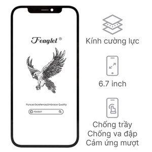 Linh kiện kính màn hình iPhone 12 Pro Max chính hãng Feaglet