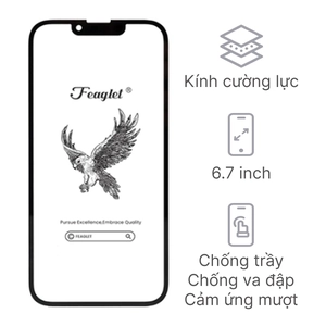 Linh kiện kính màn hình iPhone 13 Pro Max chính hãng Feaglet