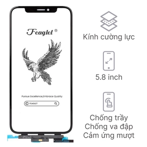Linh kiện kính cảm ứng iPhone Xs chính hãng Feaglet