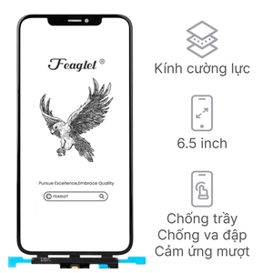 Linh kiện kính cảm ứng iPhone Xs Max chính hãng Feaglet