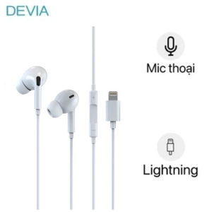 Tai nghe nhét tai Devia cổng Lightning - Cũ