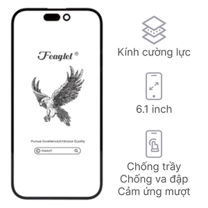 Linh kiện kính cảm ứng iPhone 14 Pro chính hãng Feaglet