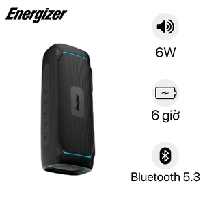 Loa Bluetooth Energizer tích hợp pin dự phòng BTS065BK
