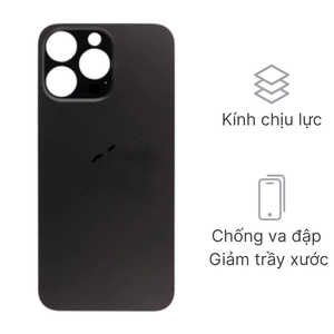 Linh kiện kính lưng iPhone 15 Pro Max chính hãng GENA