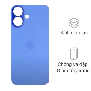 Linh kiện kính lưng iPhone 16 chính hãng GENA