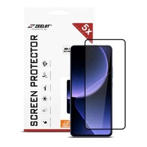 Dán kính cường lực Xiaomi 13T/13T Pro Zeelot chống va đập full viền đen