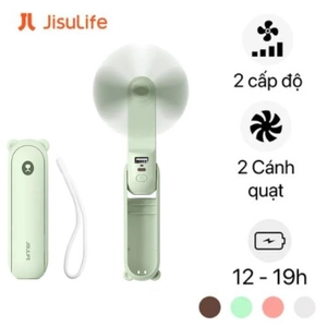 Quạt cầm tay mini 3in1 Jisulife F8X 4500mAh