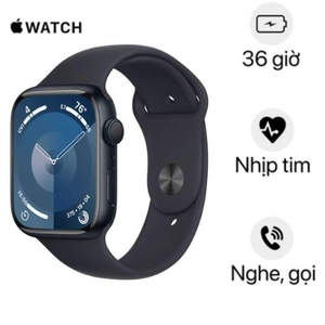 Apple Watch Series 9 45mm GPS Viền nhôm Dây cao su - Cũ đẹp