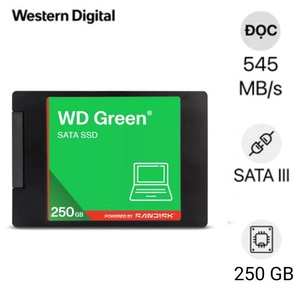 Ổ cứng SSD Western Digital Green SATA 3 250GB