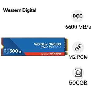 Ổ cứng SSD Western Digital Blue SN5100 NVME PCIE GEN 4.0 500GB
