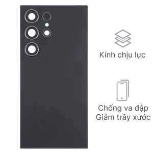 Linh kiện kính lưng Samsung Galaxy S24 Ultra chính hãng GENA loại Pro