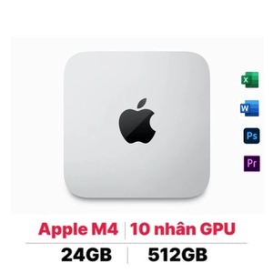 Mac Mini M4 10CPU 10GPU 24GB 512GB 2024 - VN/A Đã kích hoạt