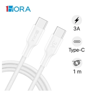 Cáp 1HORA CAB272 Type-C to Type-C 1M