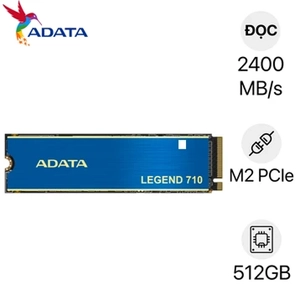 Ổ cứng SSD ADATA Legend 710 M.2 NVMe PCIe Gen 3 512GB