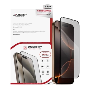 Dán kính cường lực màn hình Apple iPhone 16/15 Zeelot Solidsleek Full Cao Cấp