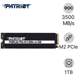 Ổ cứng SSD Patriot P400 LITE M2 PCIe Gen4 x4 1TB