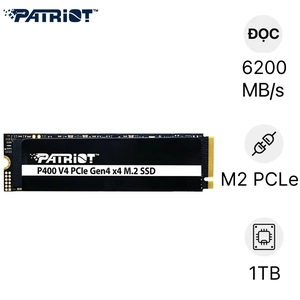 Ổ Cứng SSD Patriot P400 V4 M.2 PCIe Gen 4x4 NVME 1TB