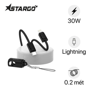 Cáp StarGO R1 USB-C to Lightning 30W 0.2m