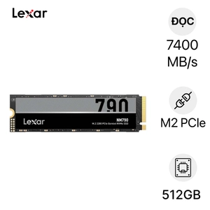 Ổ cứng SSD Lexar NQ790 M2 2280 PCIE GEN 4x4 NVME 512GB