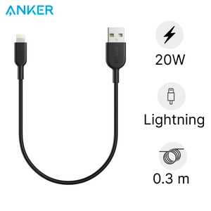 Cáp sạc Lightning 0.3m Anker PowerLine
