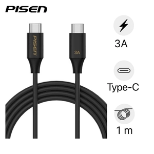 Cáp sạc nhanh 1m Pisen Type-C to Type-C