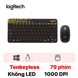 Combo bàn phím+chuột không dây Logitech MK240 (MA.236.B)