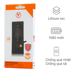 Thay pin iPhone 5s dung lượng chuẩn chính hãng Vmas