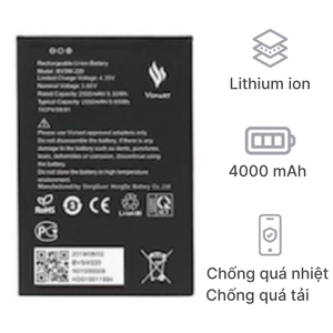 Linh kiện pin Vsmart Lux