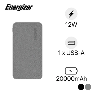 Pin dự phòng Energizer 20.000mAh vải FABRIC (UE20043)