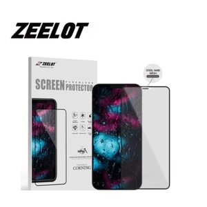 APPLE iPhone 12 PRO MAX DÁN CHỐNG VA ĐẬP ZEELOT FULL CAO CẤP ĐEN (LƯỚI CHỐNG BỤI LOA)