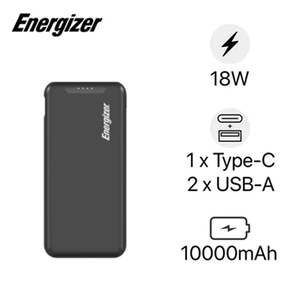Pin dự phòng Energizer 10.000mAh Type-C (UE10052)