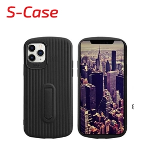 Ốp lưng iPhone 11 Pro Max S-Case sọc 3D kèm giá đỡ
