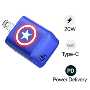 Sạc Anker Powerport III Nano PD 20W A2633 phiên bản Mavel (Captain America)