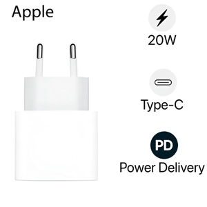 Sạc nhanh Apple iPhone 20W Type-C PD MHJE3ZA Chính Hãng