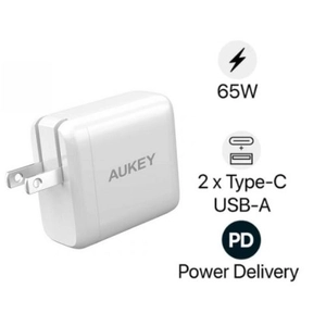 Sạc AUKEY PD 65W 2C+1A PA-D9 Trắng