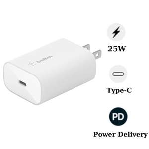 Sạc nhanh Belkin 25W PD màu trắng