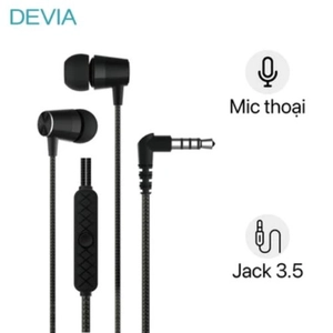 TAI NGHE DEVIA KINTONE SERIES MENTAL ( 3,5MM )