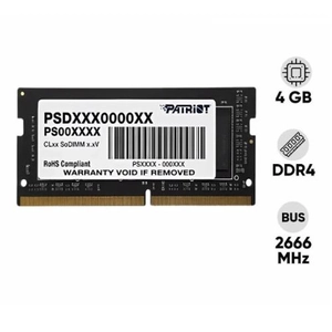 RAM laptop Patriot DDR4 4GB Bus 2666