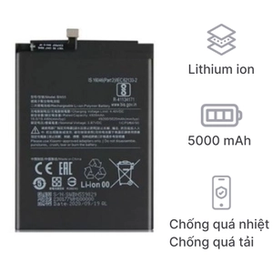 Linh kiện pin Xiaomi Redmi Note 9S